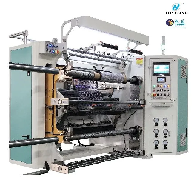 Holographic Foil Roll Slitter Rewinder